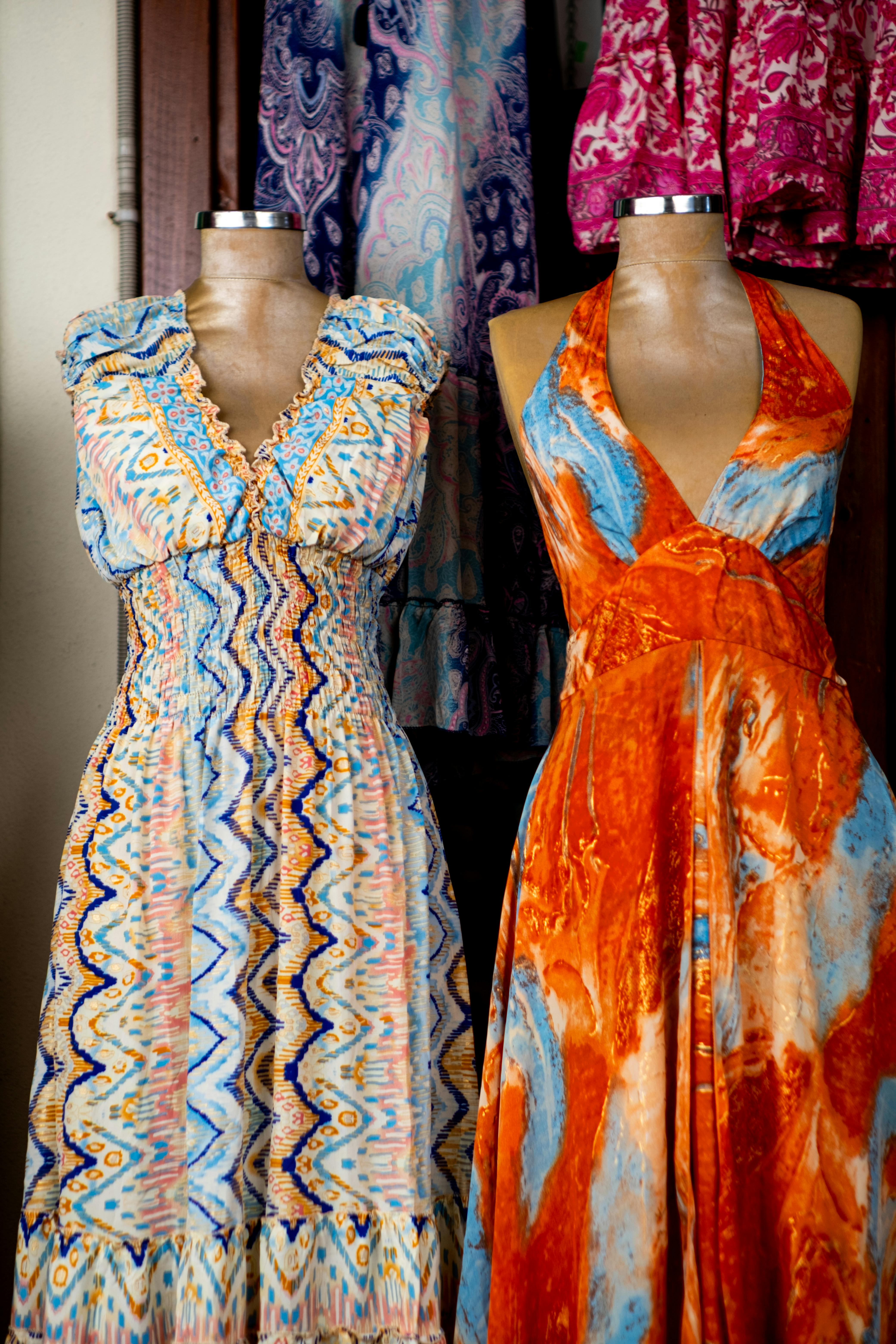 Summer Dresses stock image